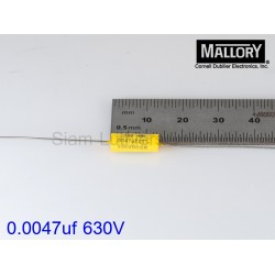 Mallory Series 150 0.0047uF 630V Mallory Series 150 0.0047uF 630V